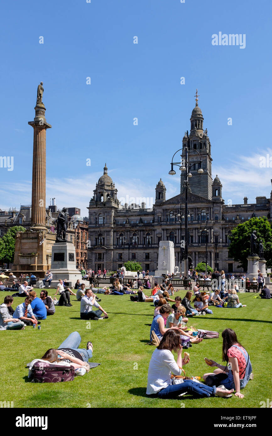 Glasgow city centre lunch break hires stock photography and images Alamy