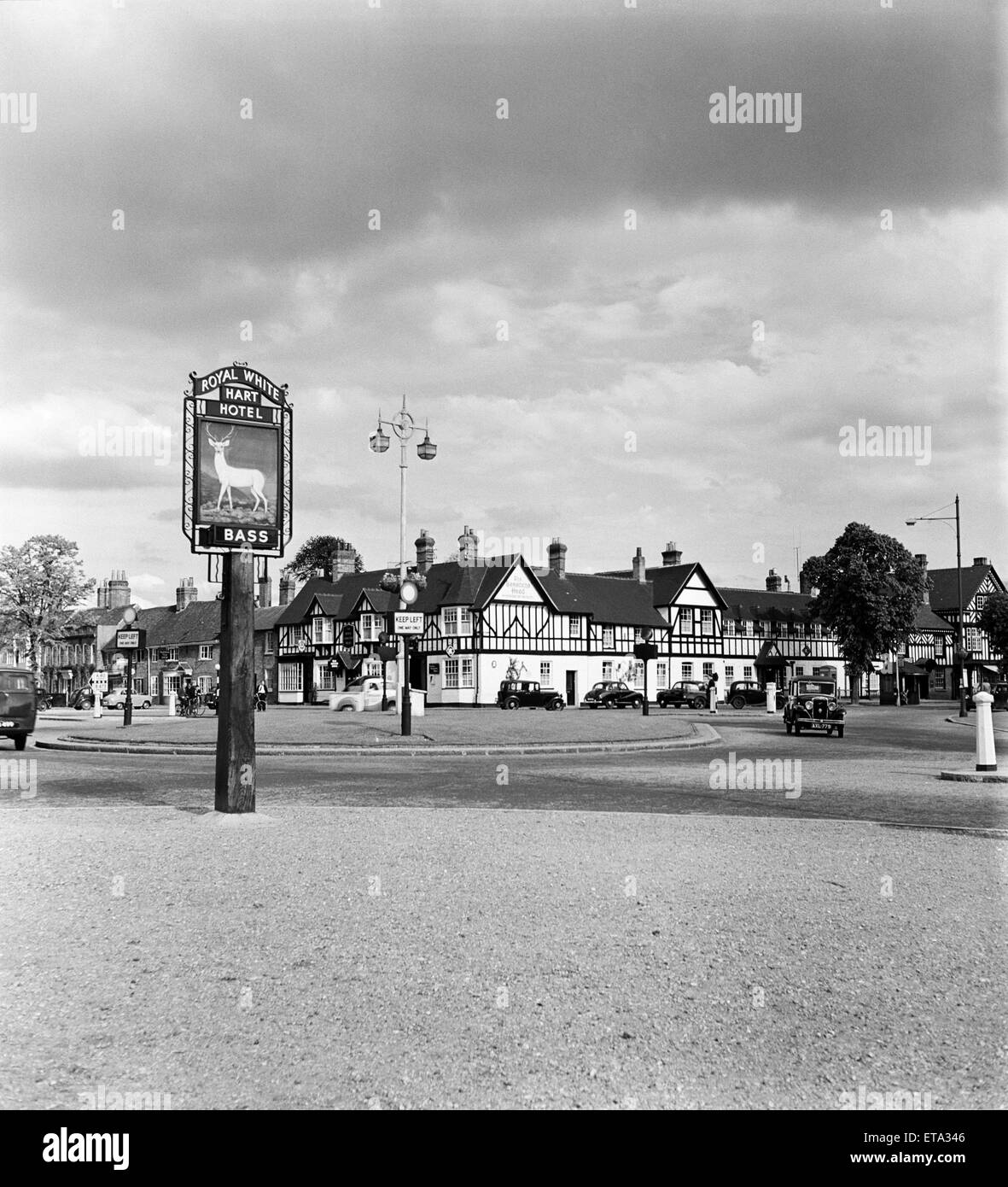 Beaconsfield, Buckinghamshire. 1st June 1954. Stock Photo