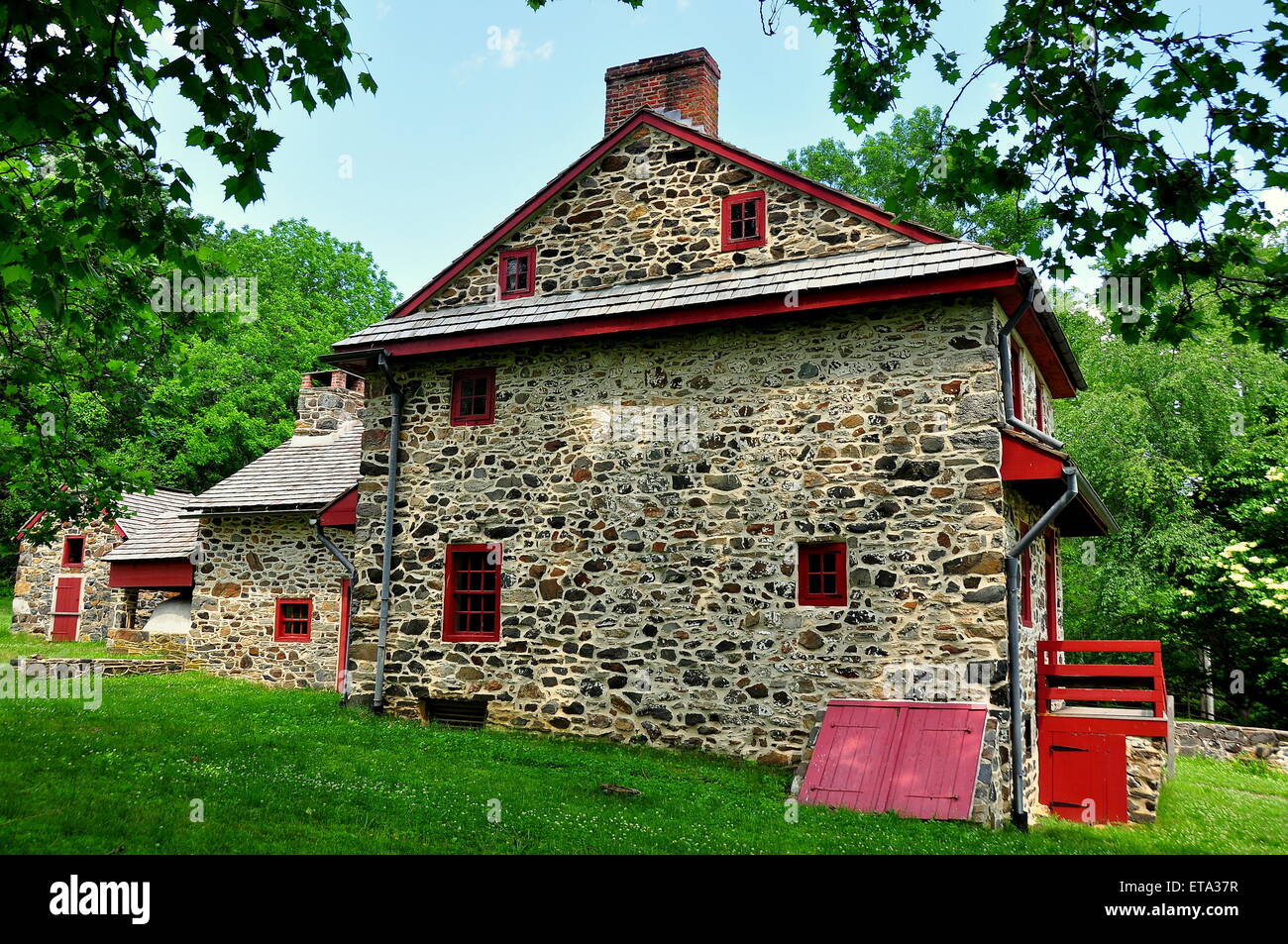 Chadds Ford, Pennsylvania The Gideon Gilpin House used by the Stock