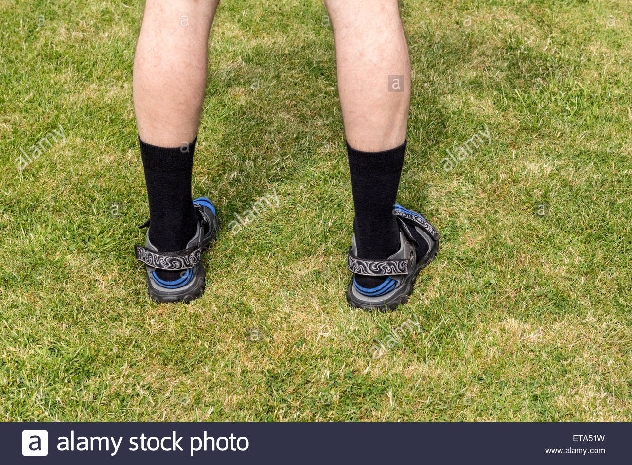 Socks With Sandals High Resolution Stock Photography and Images - Alamy