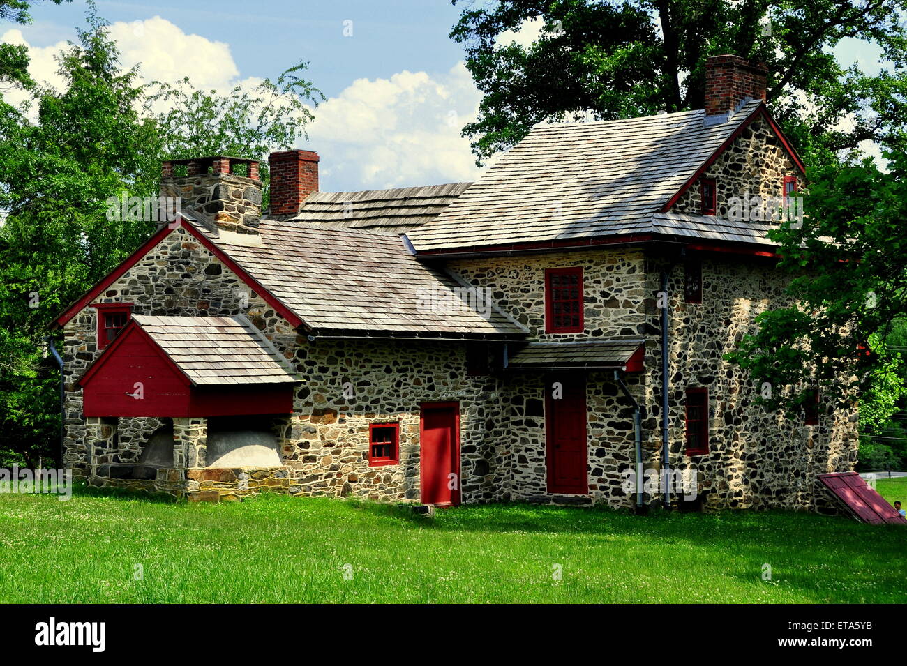 Chadds Ford, Pennsylvania The Gideon Gilpin House used as headquarters