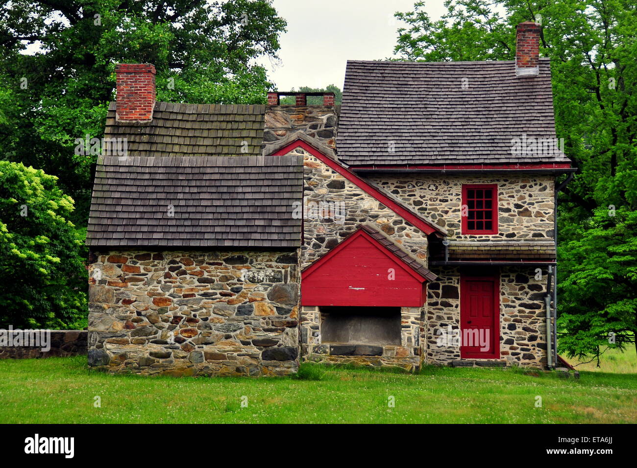 Chadds Ford, Pennsylvania Gideon Gilpin House used as headquarters by