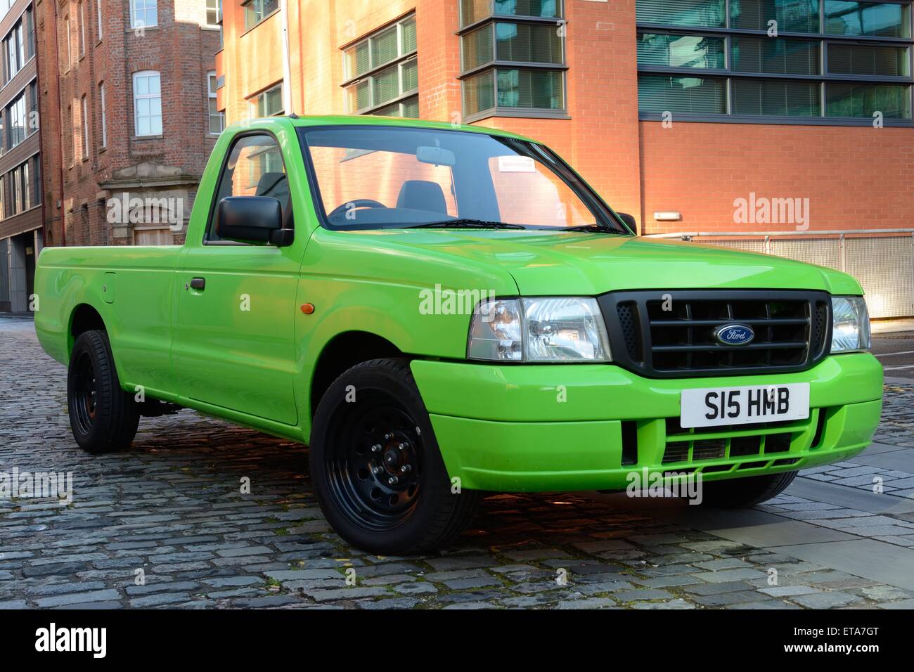 Ford Ranger pickup in Ancoats, Manchester. Stock Photo