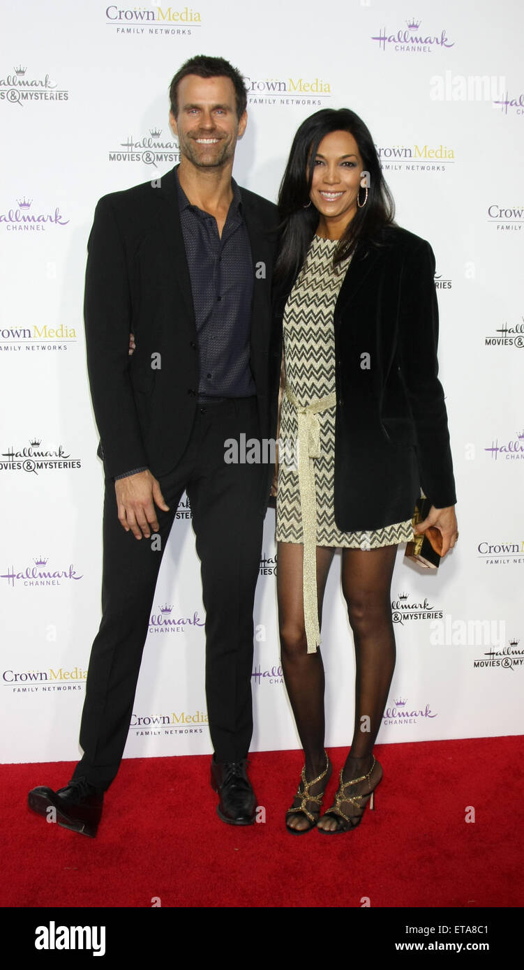 Hallmark TCA Winter 2015 Party Featuring Cameron Mathison Vanessa 