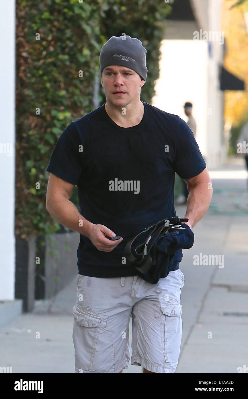 Matt Damon Leaving Rise Movement Gym Featuring Matt Damon Where Los matt-damon-leaving-rise-movement-gym-featuring-matt-damon-where-los