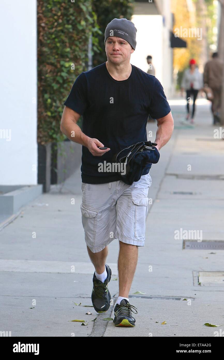 Matt Damon Leaving Rise Movement Gym Featuring Matt Damon Where Los matt-damon-leaving-rise-movement-gym-featuring-matt-damon-where-los