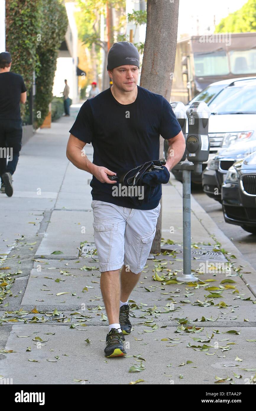 Matt Damon Leaving Rise Movement Gym Featuring Matt Damon Where Los matt-damon-leaving-rise-movement-gym-featuring-matt-damon-where-los
