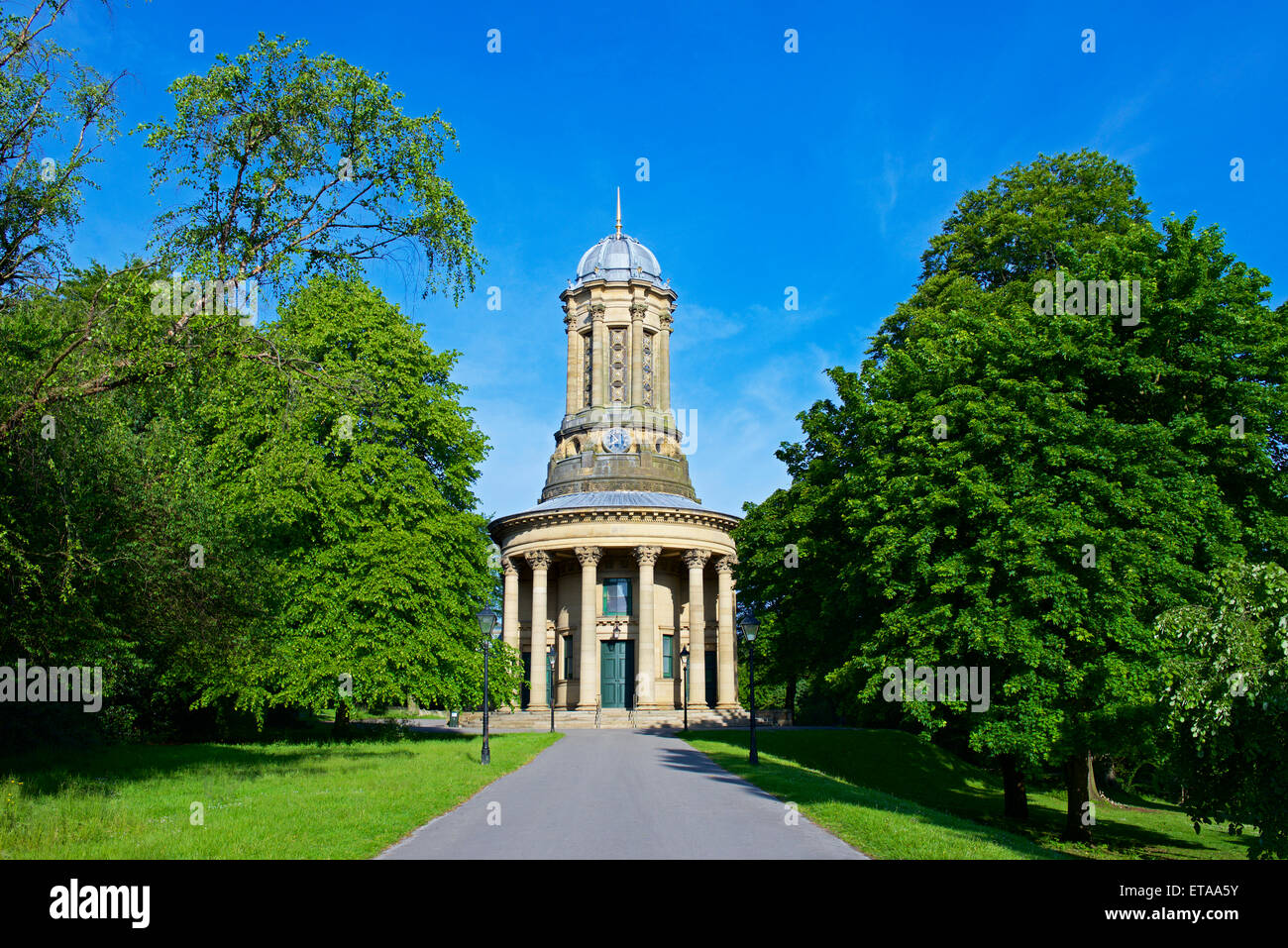 Saltaire United Reform Church, West Yorkshire, England UK Stock Photo