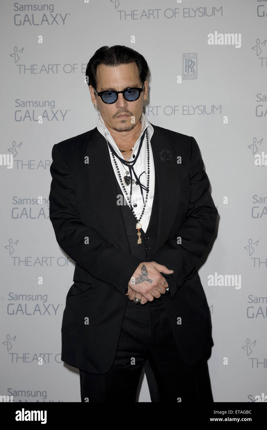 The Art of Elysium Annual Heaven Gala Featuring Johnny Depp Where Los