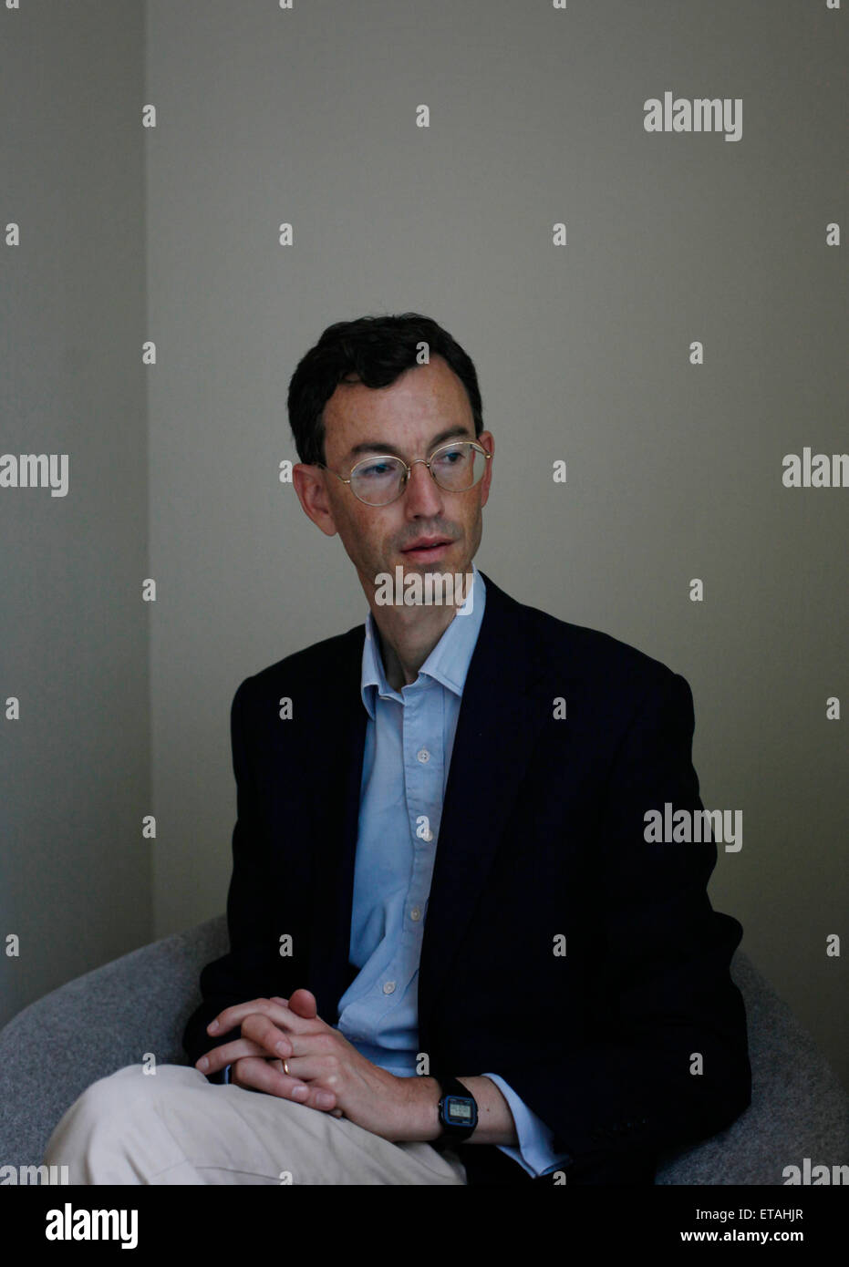 Berlin, Germany, Brendan Simms, historian and professor at the University of Cambridge Stock Photo