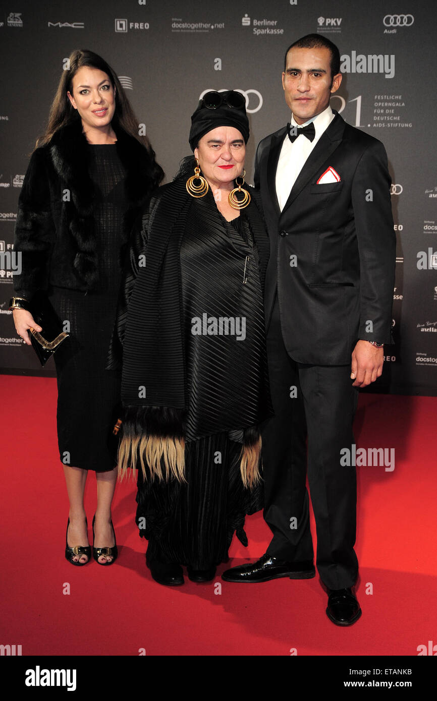 Celebrities attending the 21st Aids Gala at Deutsche Oper Berlin