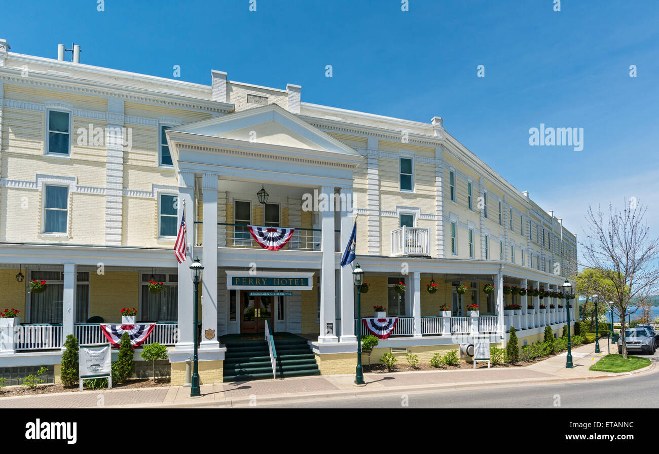 Michigan, Petoskey, Stafford's Perry Hotel, built 1899 Stock Photo Alamy