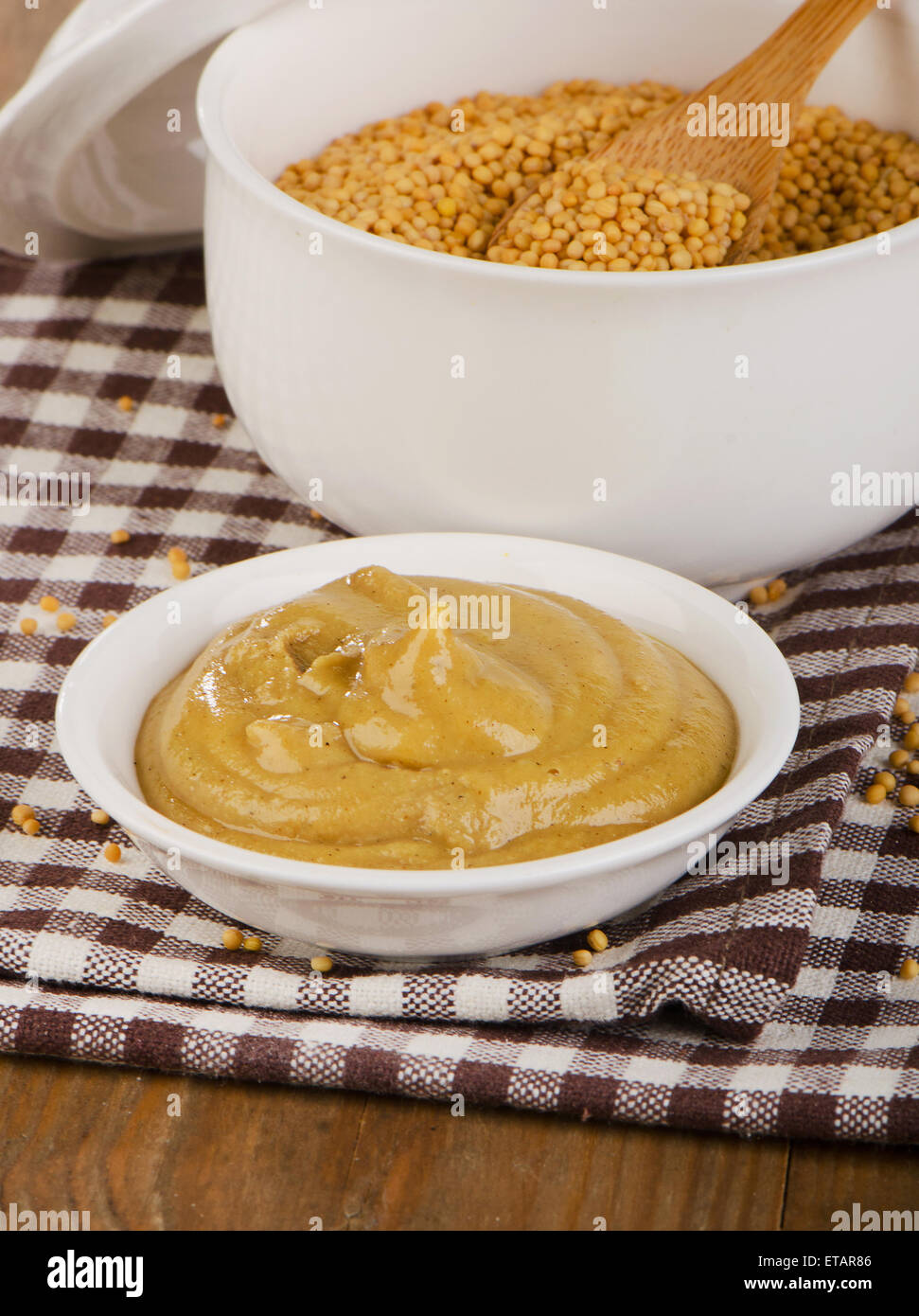 Mustard seeds sauce on hi-res stock photography and images - Alamy