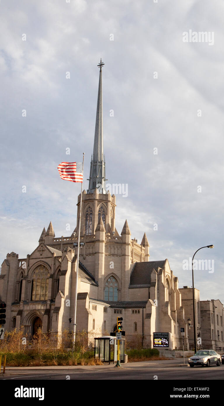 Hennepin Avenue United Methodist Church. Minneapolis Minnesota MN USA