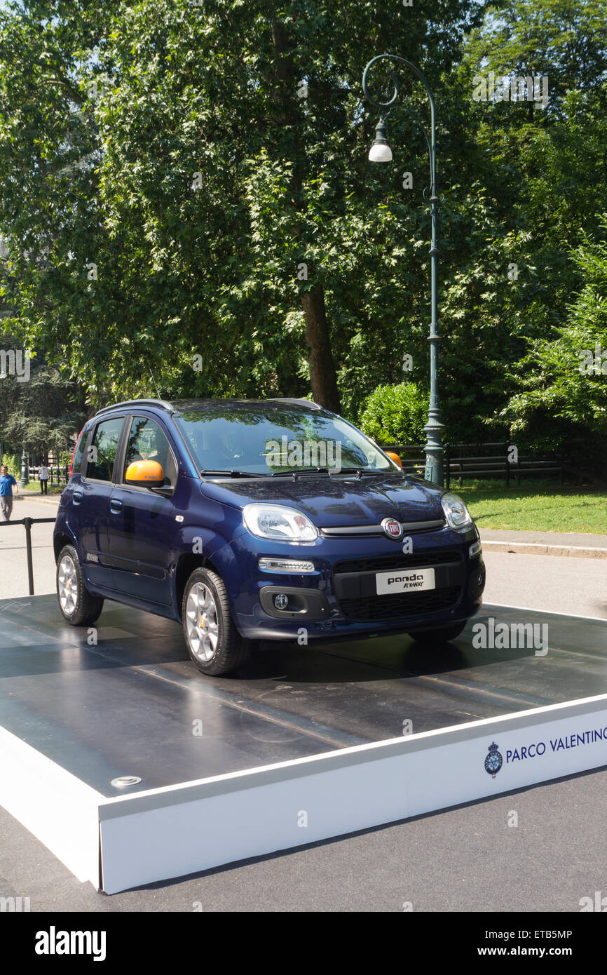 Turin Italy 11th June 2015 A Fiat Panda K Way Parco Valentino Car Show Hosted 93 Cars By Many Automobile Manufacturers And Car Designers Inside Valentino Park Torino Italy Stock Photo Alamy