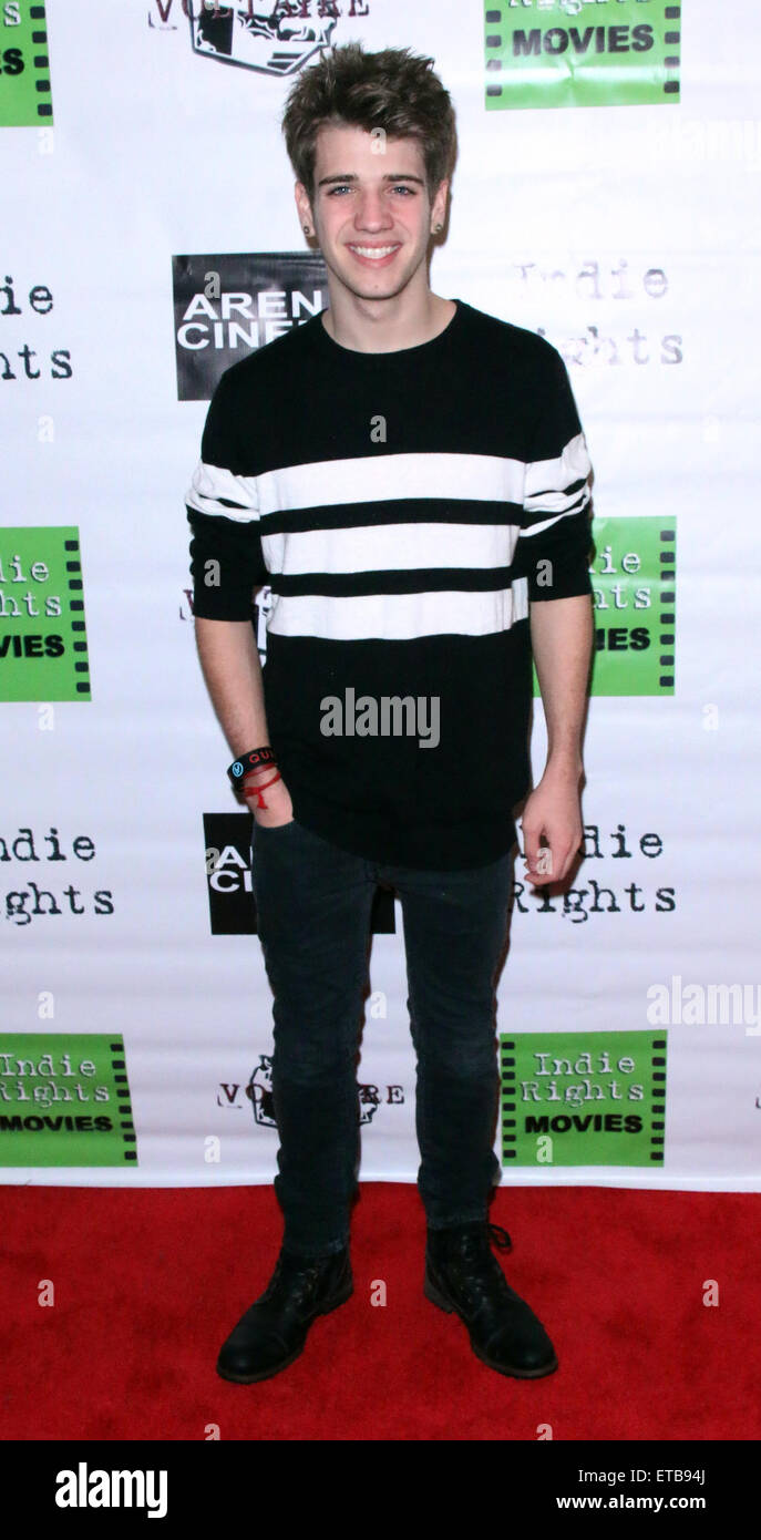 'Druid Peak' - Los Angeles Premiere  Featuring: Brandon Tyler Russell Where: Hollywood, California, United States When: 11 Jan 2015 Credit: WENN.com Stock Photo