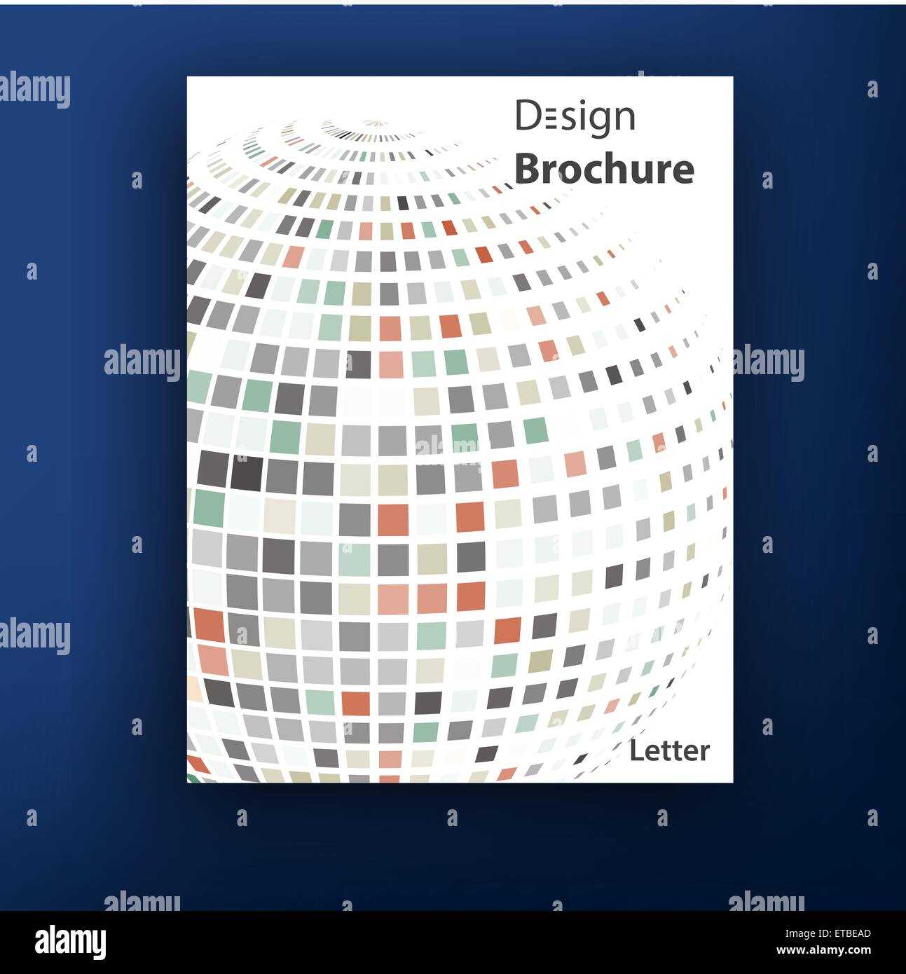 Vector brochure / booklet cover design templates collection A4 Stock