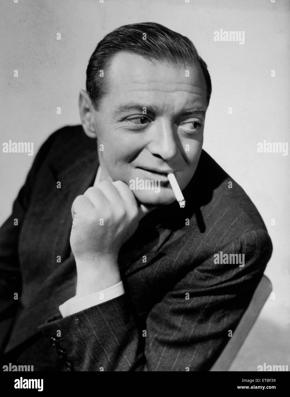 Peter Lorre, Portrait from the Film 'Three Strangers', 1946 Stock Photo