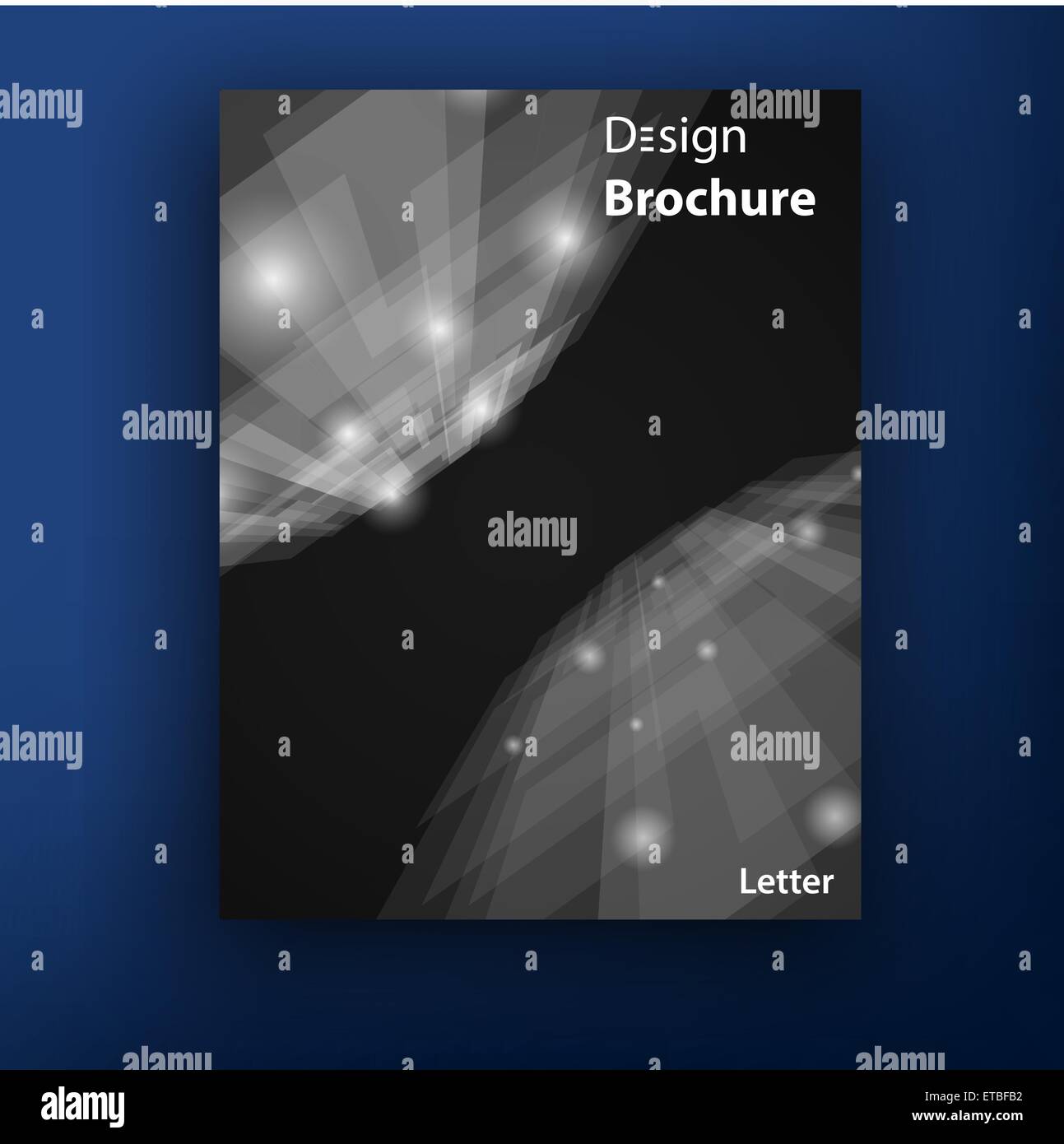 Vector brochure / booklet cover design templates collection A4 Stock