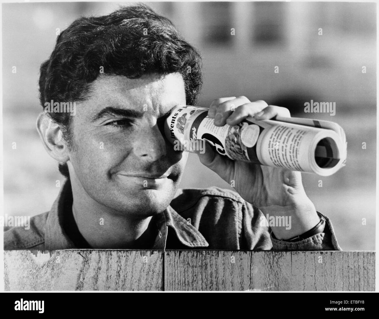 Richard Benjamin,  on-set of the Film “The Marriage of a Young Stockbroker”, 1971 Stock Photo