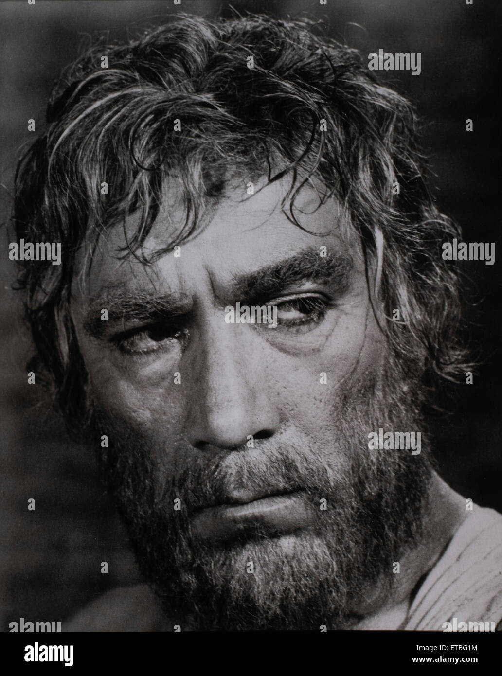 Anthony Quinn, on-set of the Film 'Barabbas', 1961 Stock Photo