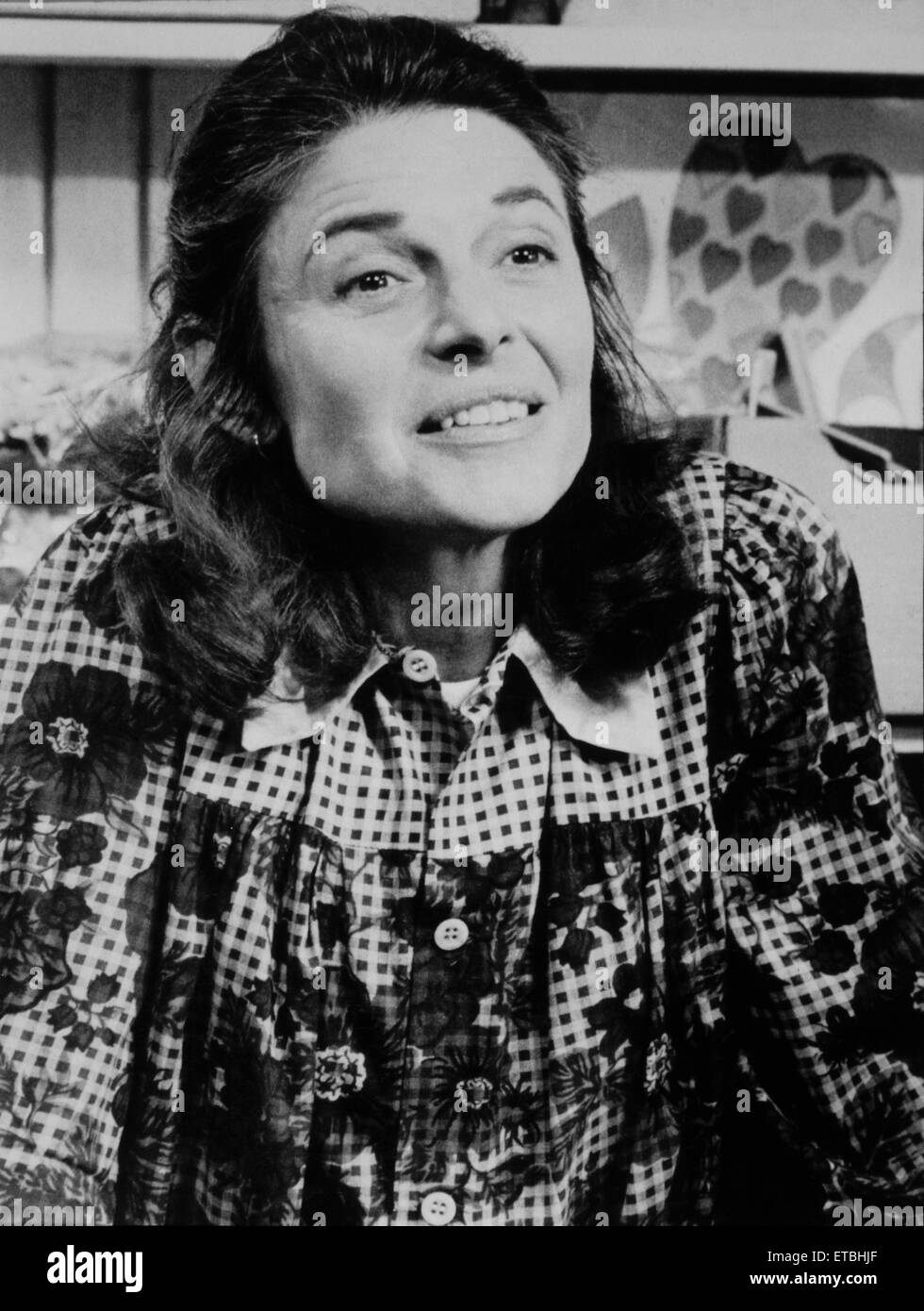 Anne Bancroft, on-set of the Film 'Fatso', 1980 Stock Photo