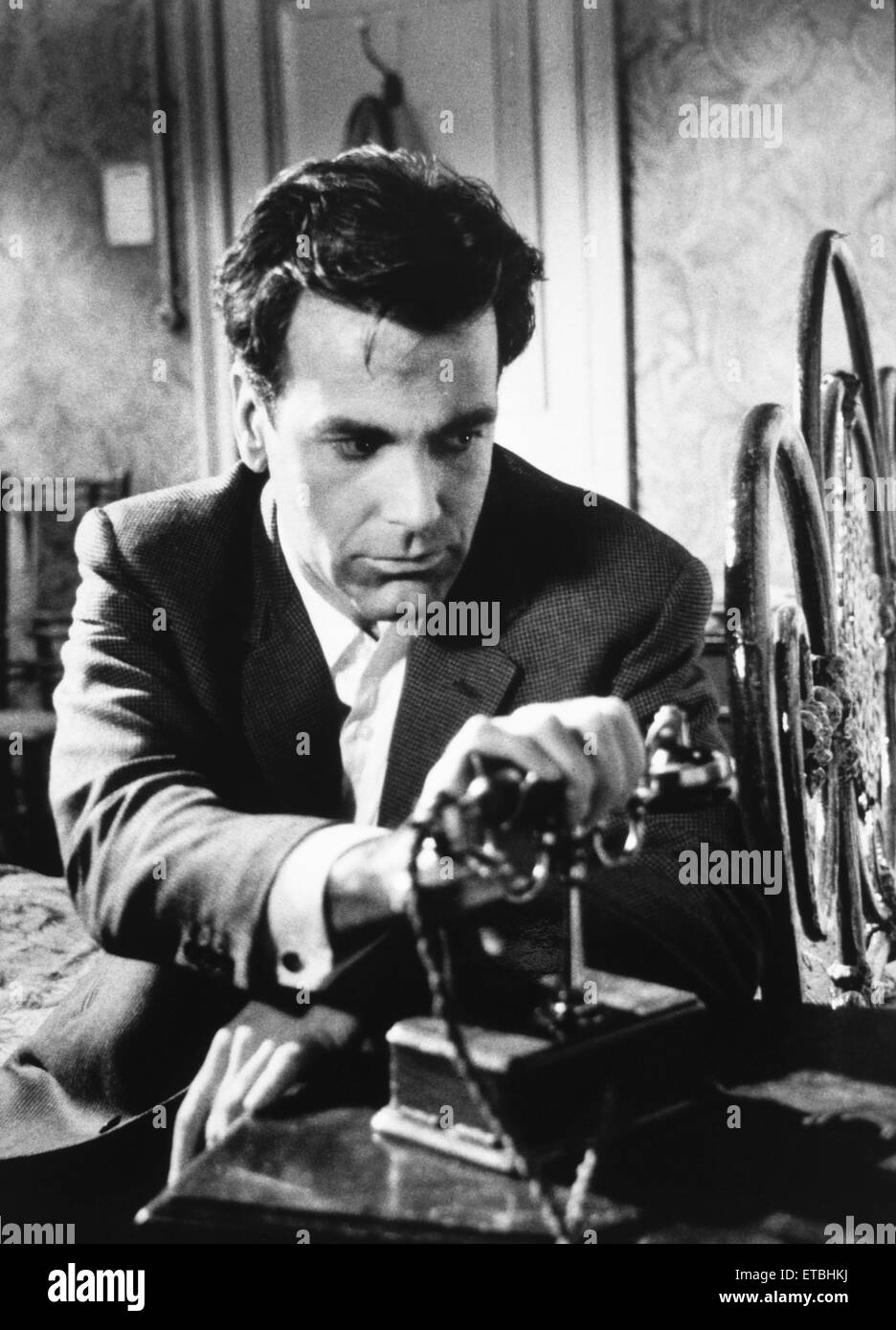 Maximilian Schell, on-set of the Film 'Return from the Ashes', 1965 Stock Photo