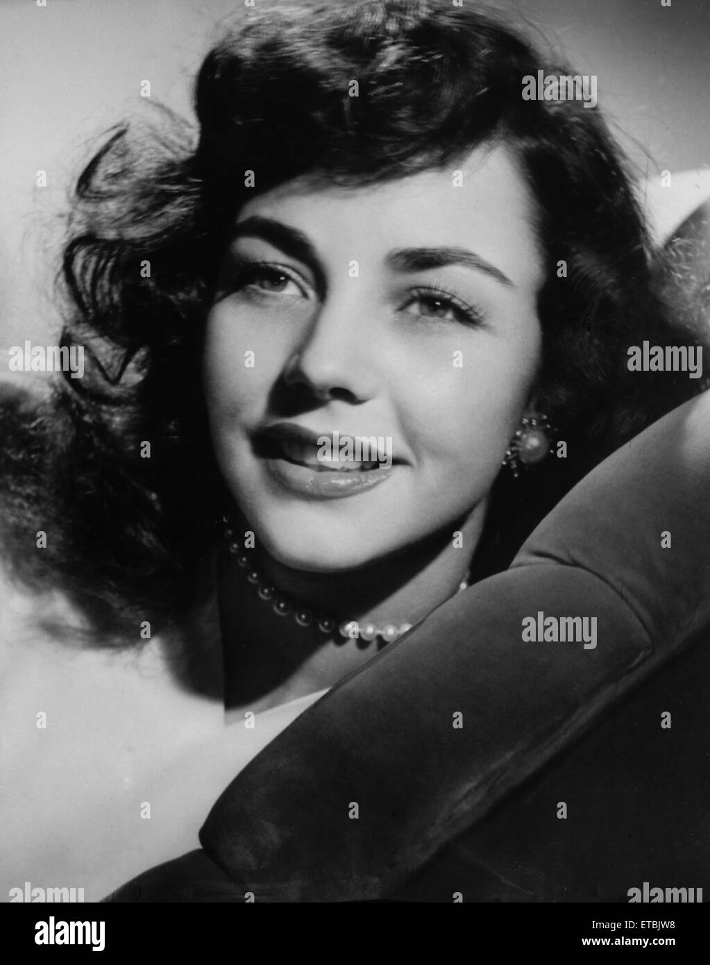 Actress Jennifer Jones, Portrait, 1946 Stock Photo