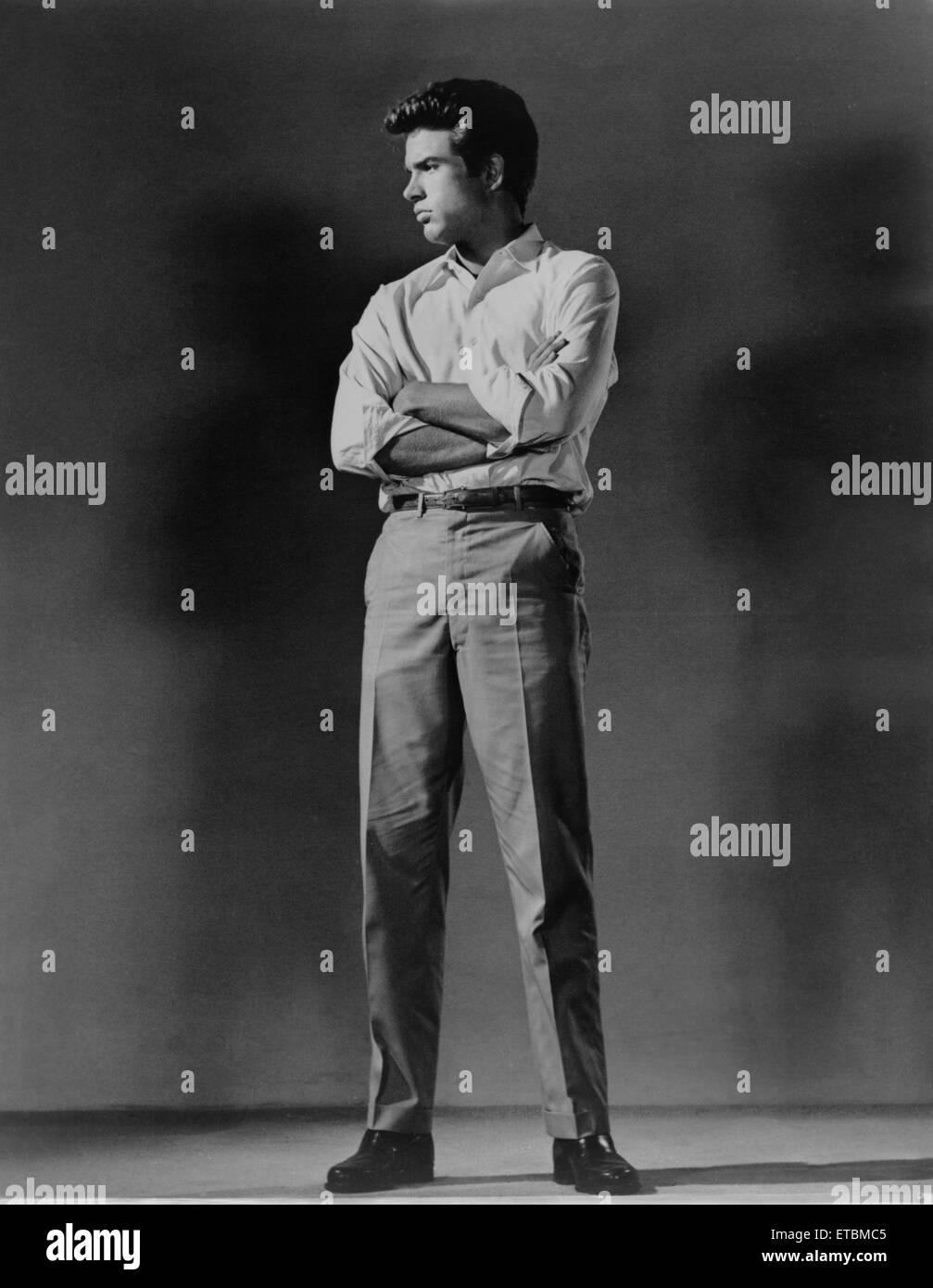 Warren Beatty, Publicity Portrait for the Film 'All Fall Down', 1962 Stock Photo