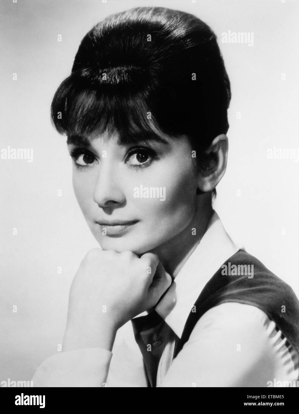 Actress Audrey Hepburn, Publicity Portrait, 1951 Stock Photo - Alamy