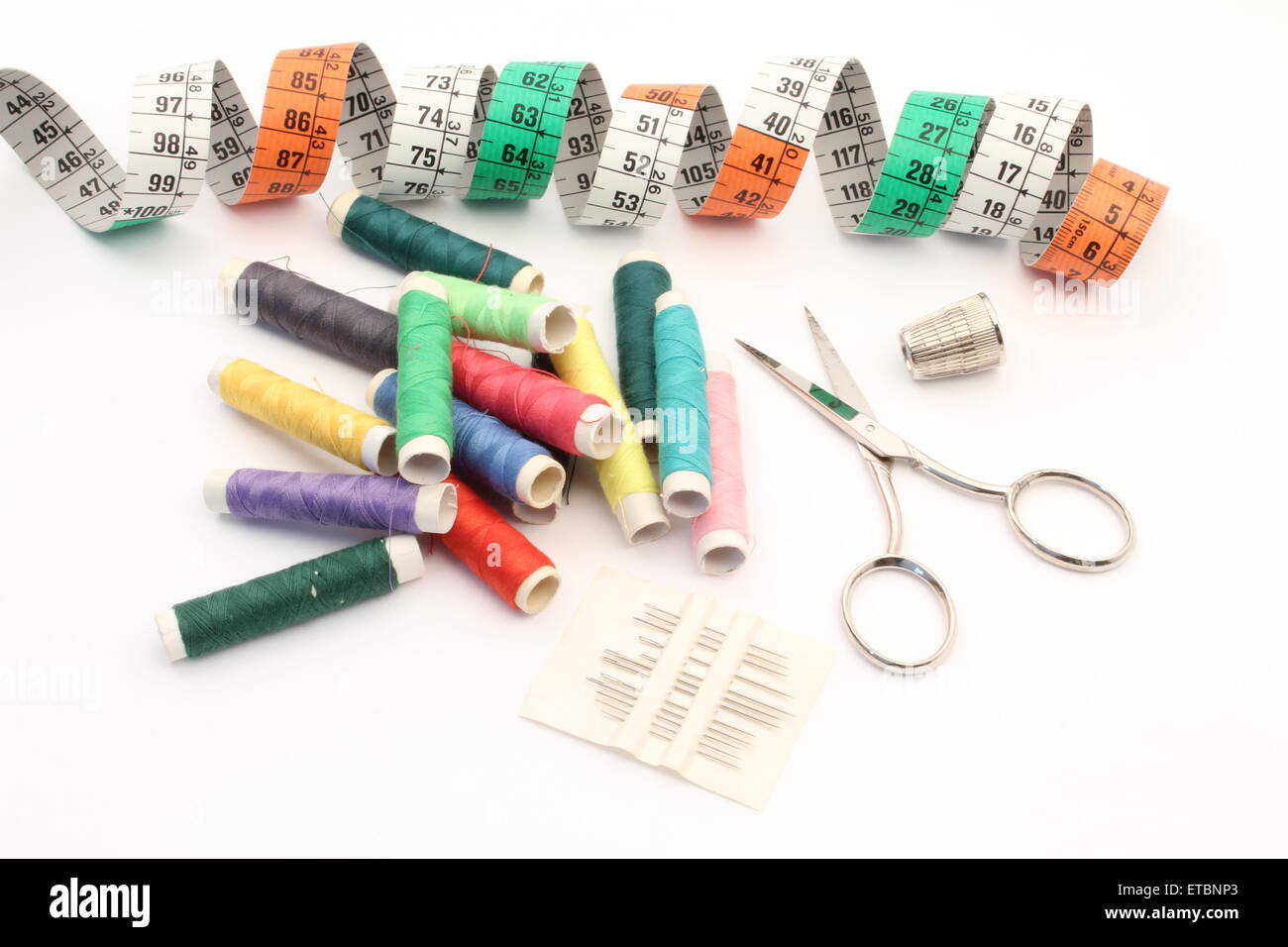 Working Equipment for tailoring Stock Photo Alamy