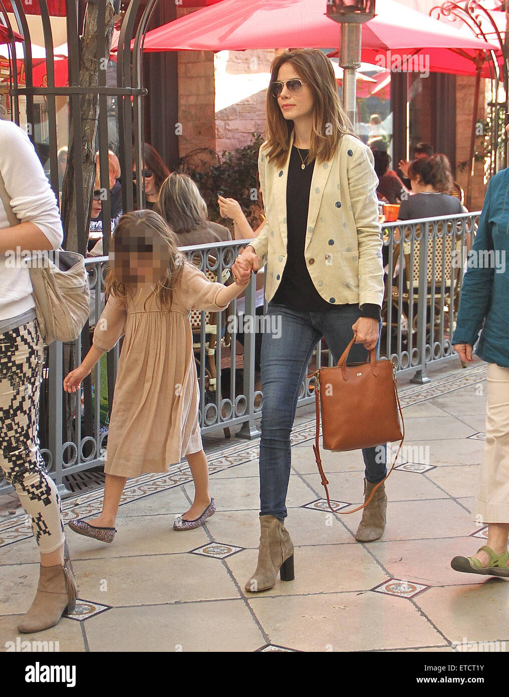 Michelle Monaghan takes her daughter shopping at The Grove in Hollywood  Featuring: Michelle Monaghan, Willow Katherine White Where: Los Angeles, California, United States When: 19 Jan 2015 Credit: WENN.com Stock Photo