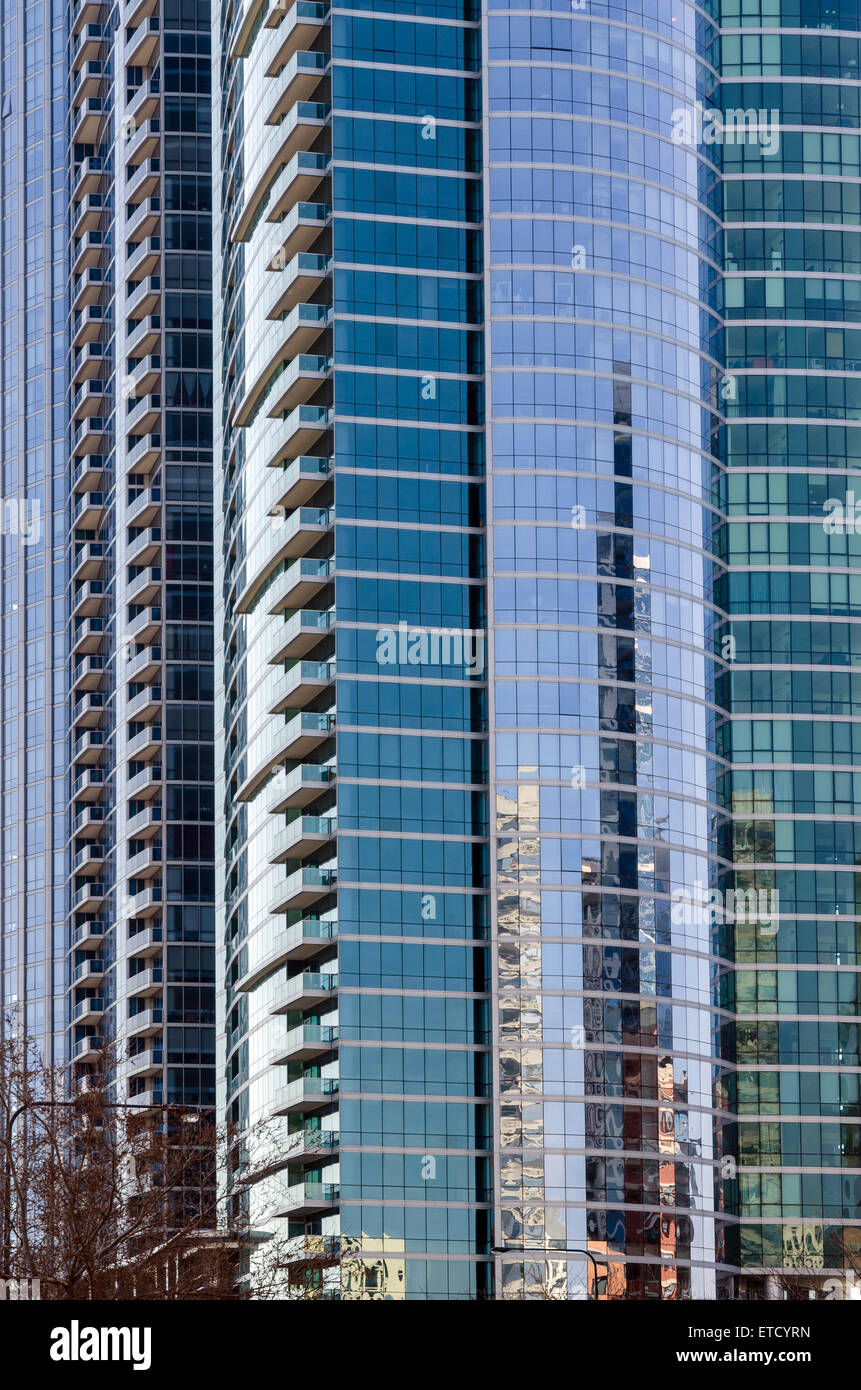 View of buildings on downtown Chicago Stock Photo - Alamy