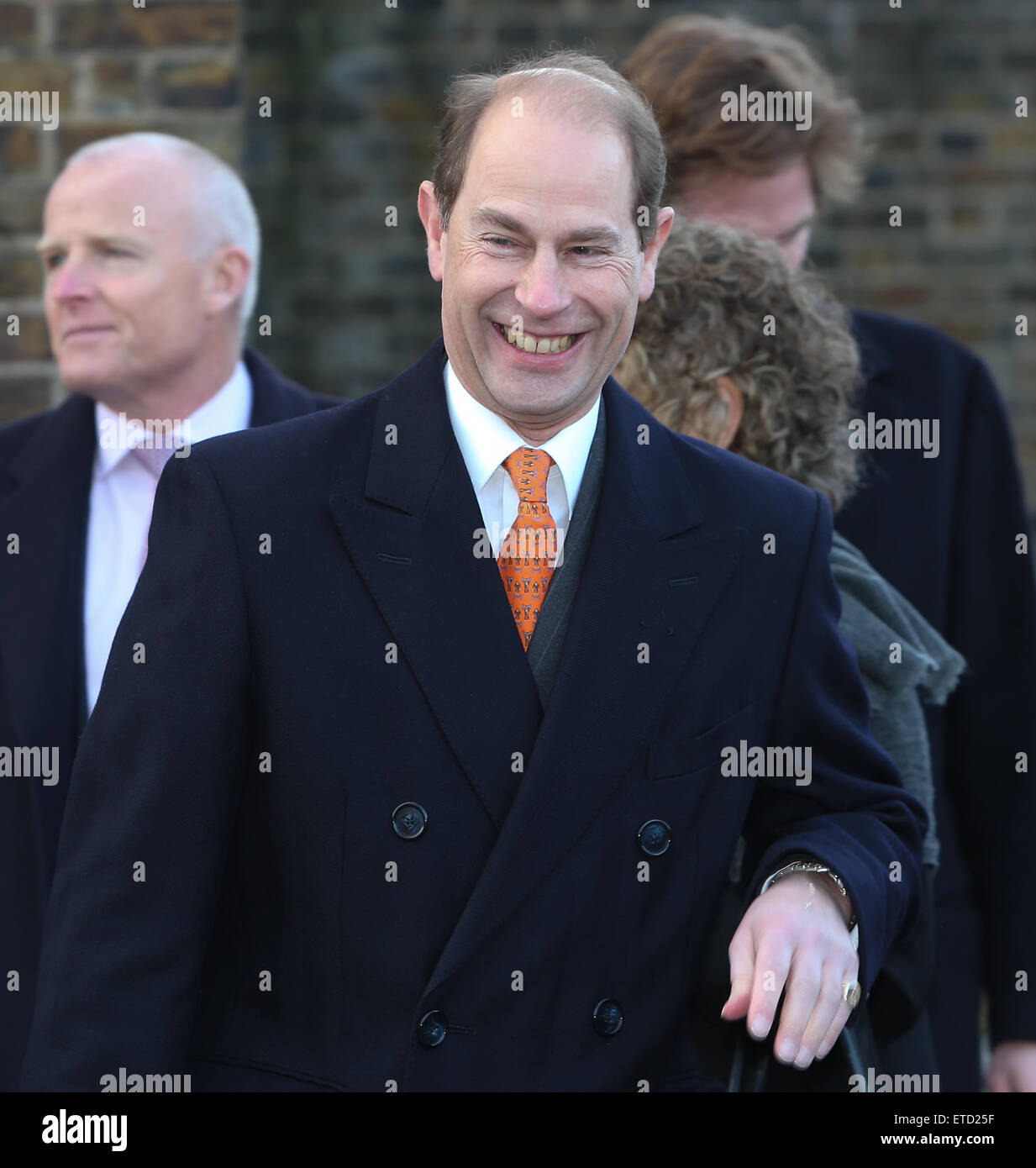The Earl and Countess of Wessex visit Tomorrow's People Social Enterprise's at St. Anselm'a Church in Kennington on her 50th birthday  Featuring: Prince Edward Where: London, United Kingdom When: 20 Jan 2015 Credit: WENN.com Stock Photo