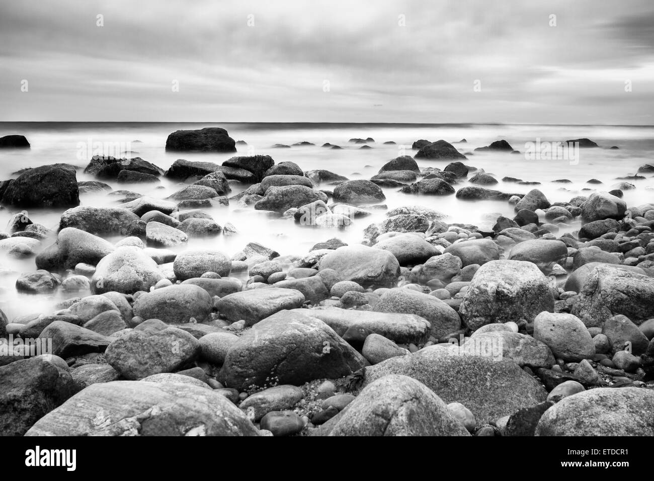 Rocky coast photography Black and White Stock Photos & Images - Alamy