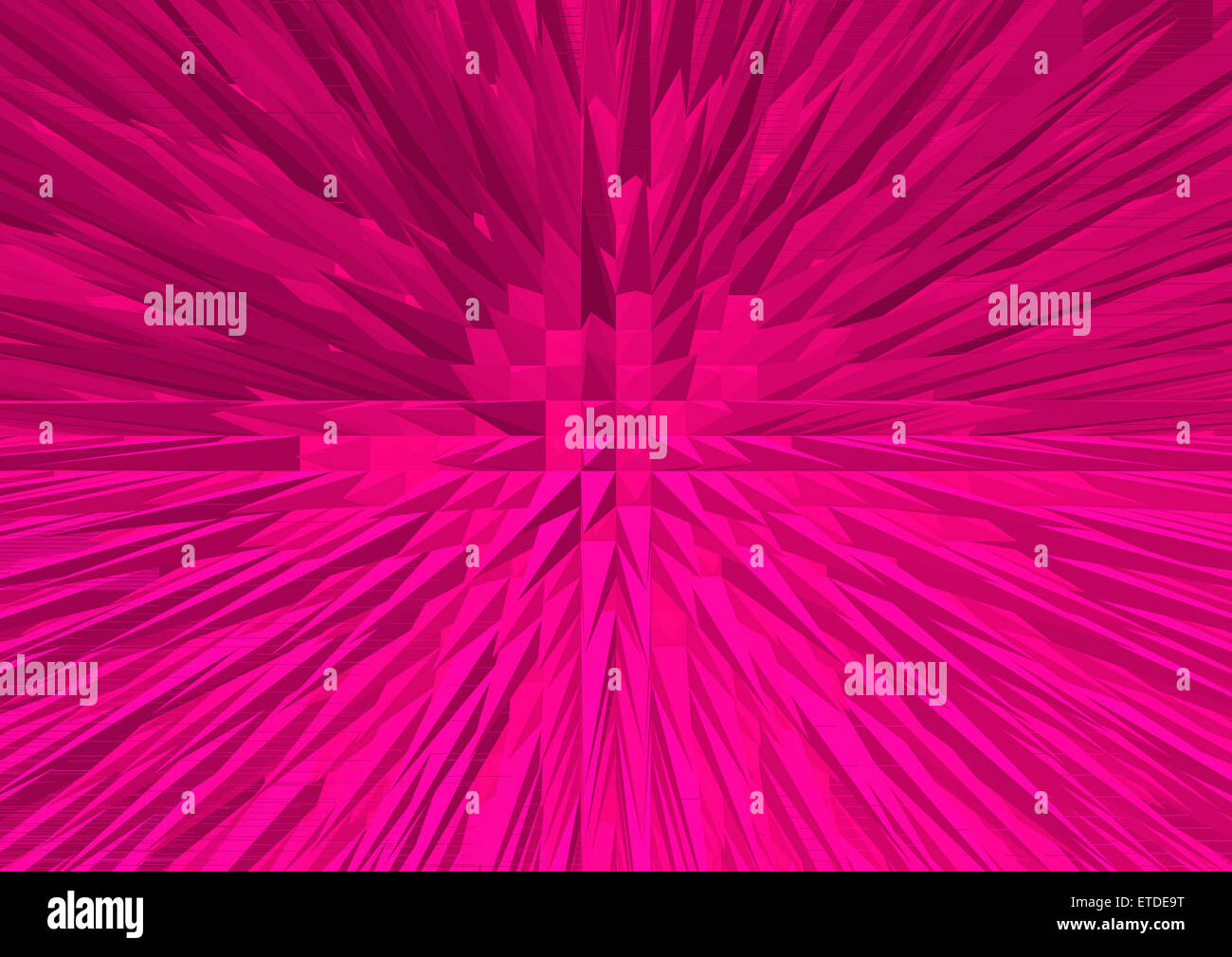 Colorful pyramid extrude background Stock Photo - Alamy