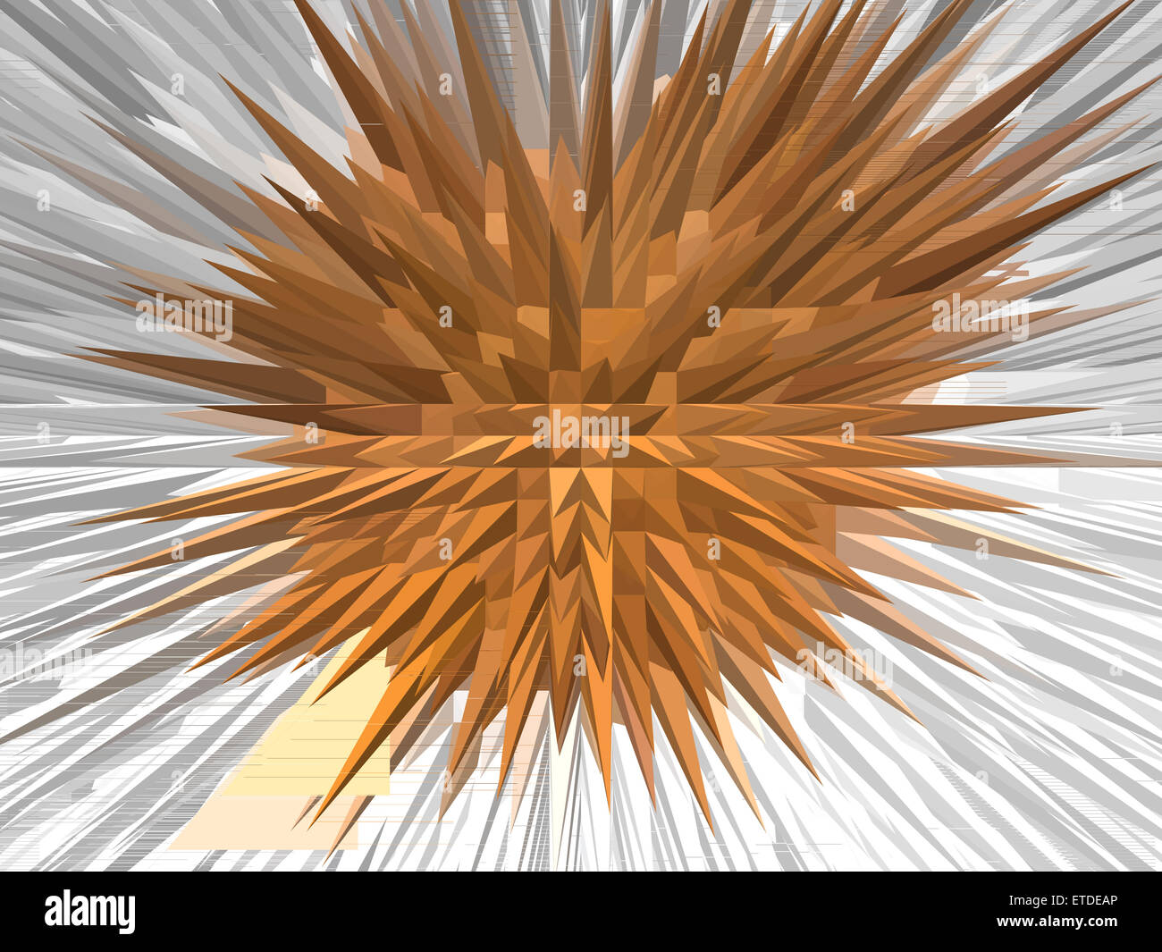 Colorful pyramid extrude background Stock Photo - Alamy