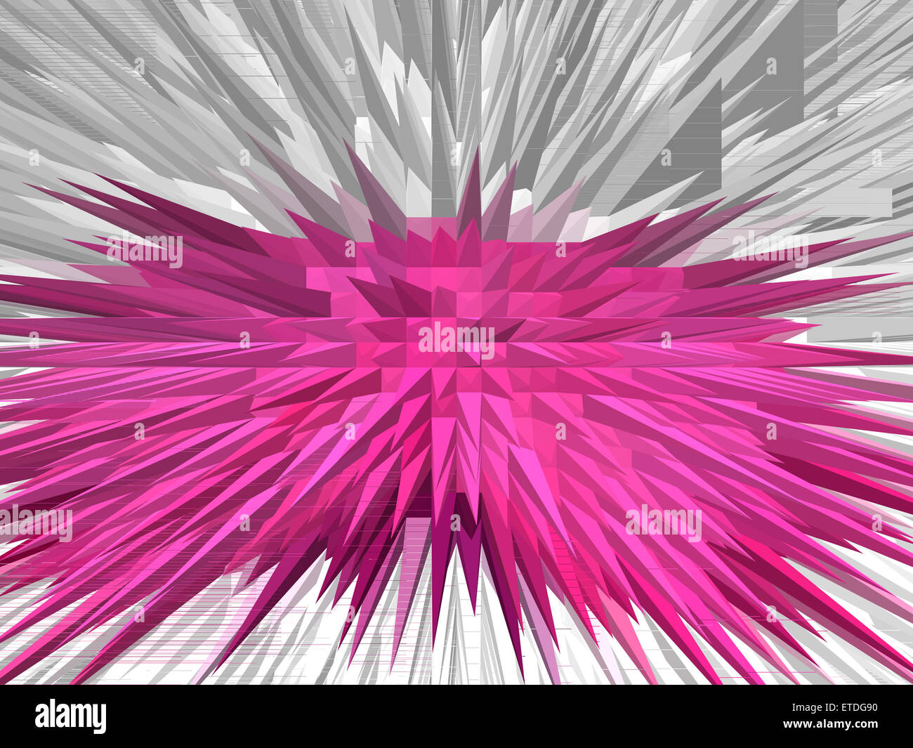 Colorful pyramid extrude background Stock Photo - Alamy