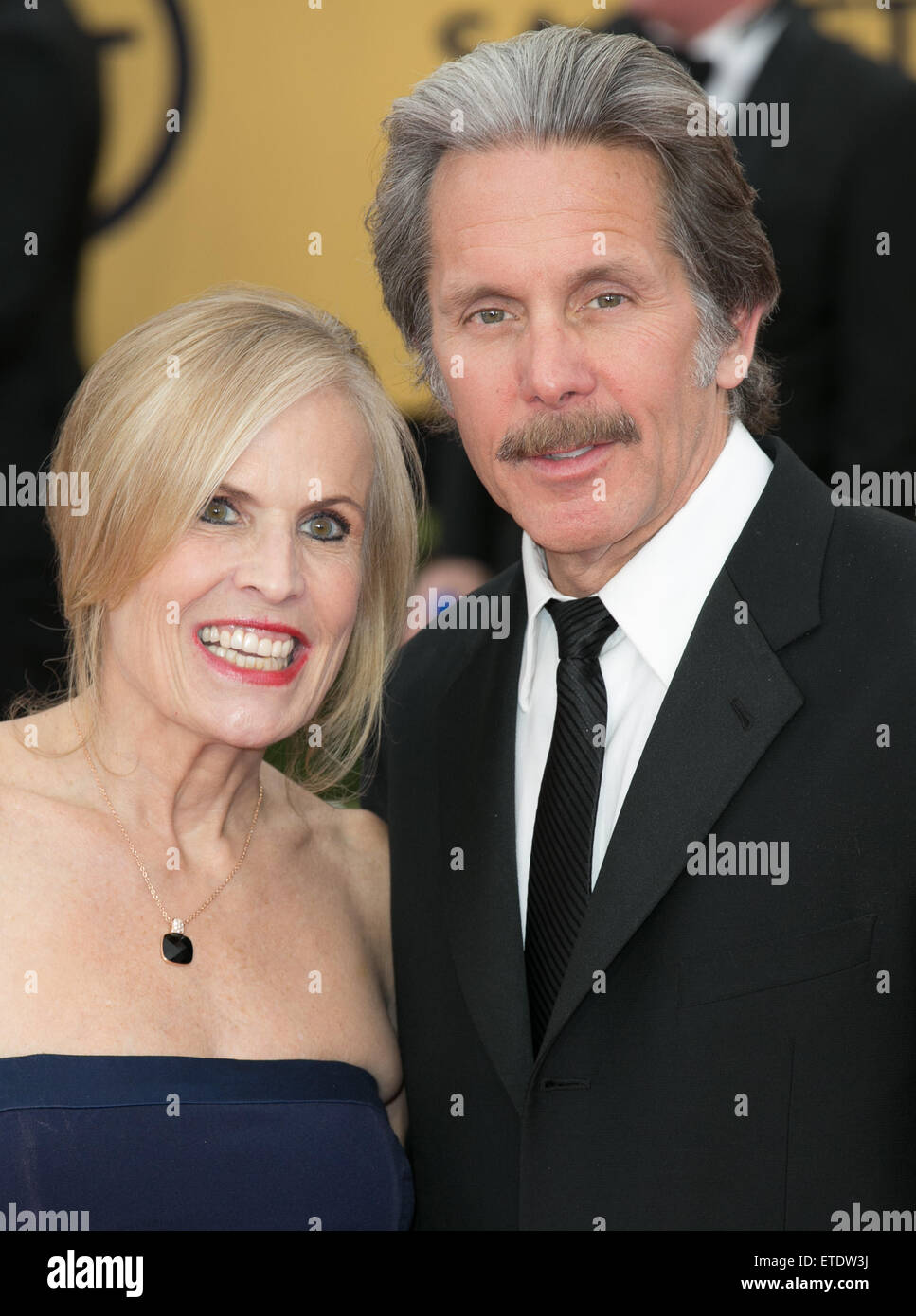 21st Annual SAG (Screen Actors Guild) Awards at Los Angeles Shrine Exposition Center - Arrivals  Featuring: Teddi Siddall, Gary Cole Where: Los Angeles, California, United States When: 25 Jan 2015 Credit: Brian To/WENN.com Stock Photo