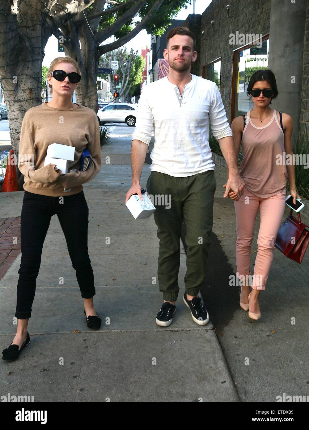 Rich Kids of Beverly Hills cast members at The Ivy Restaurant in West