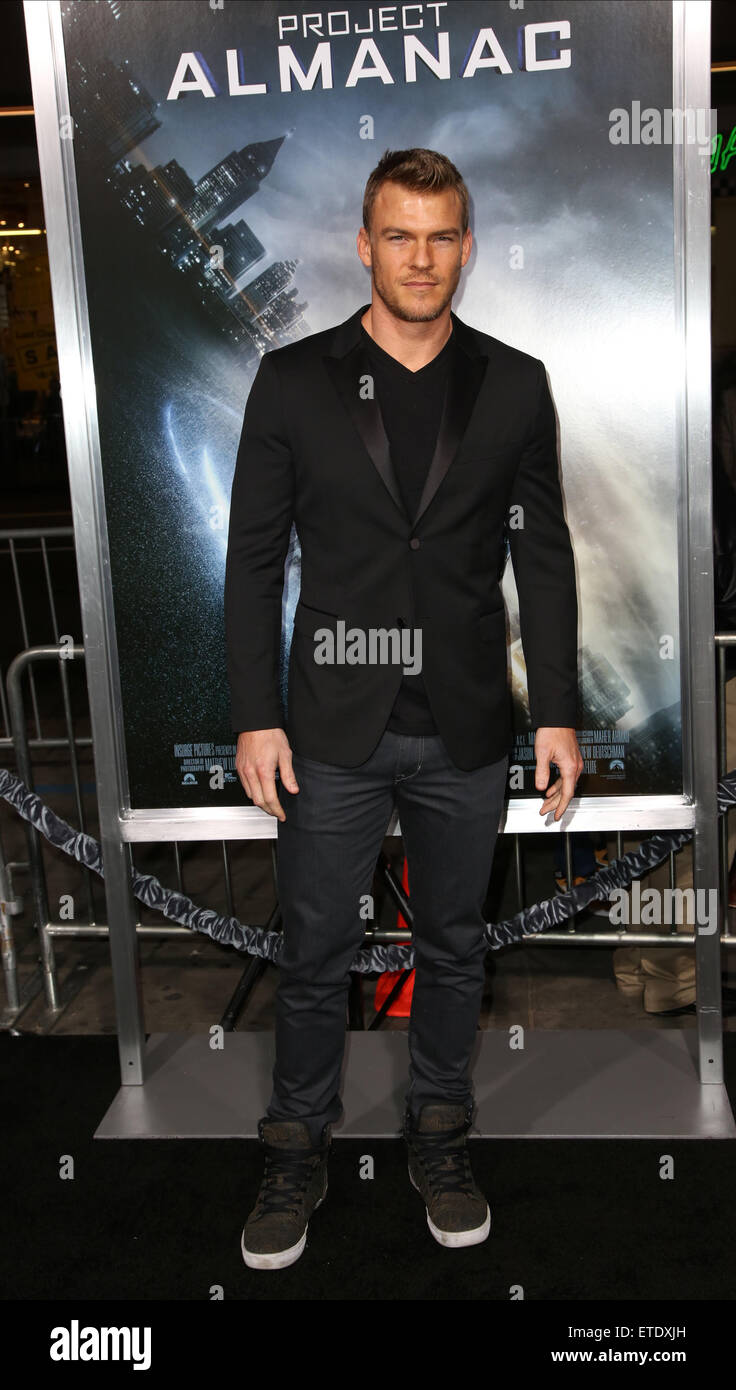 Los Angeles premiere of 'Project Almanac' at TCL Chinese Theater ...