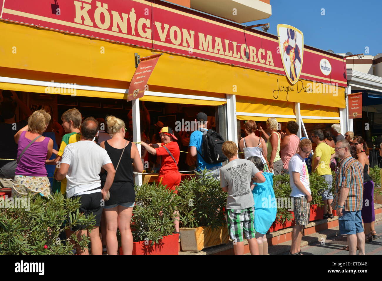 Archive Juergen Drews Restaurant Kultbistro Koenig Von Mallorca