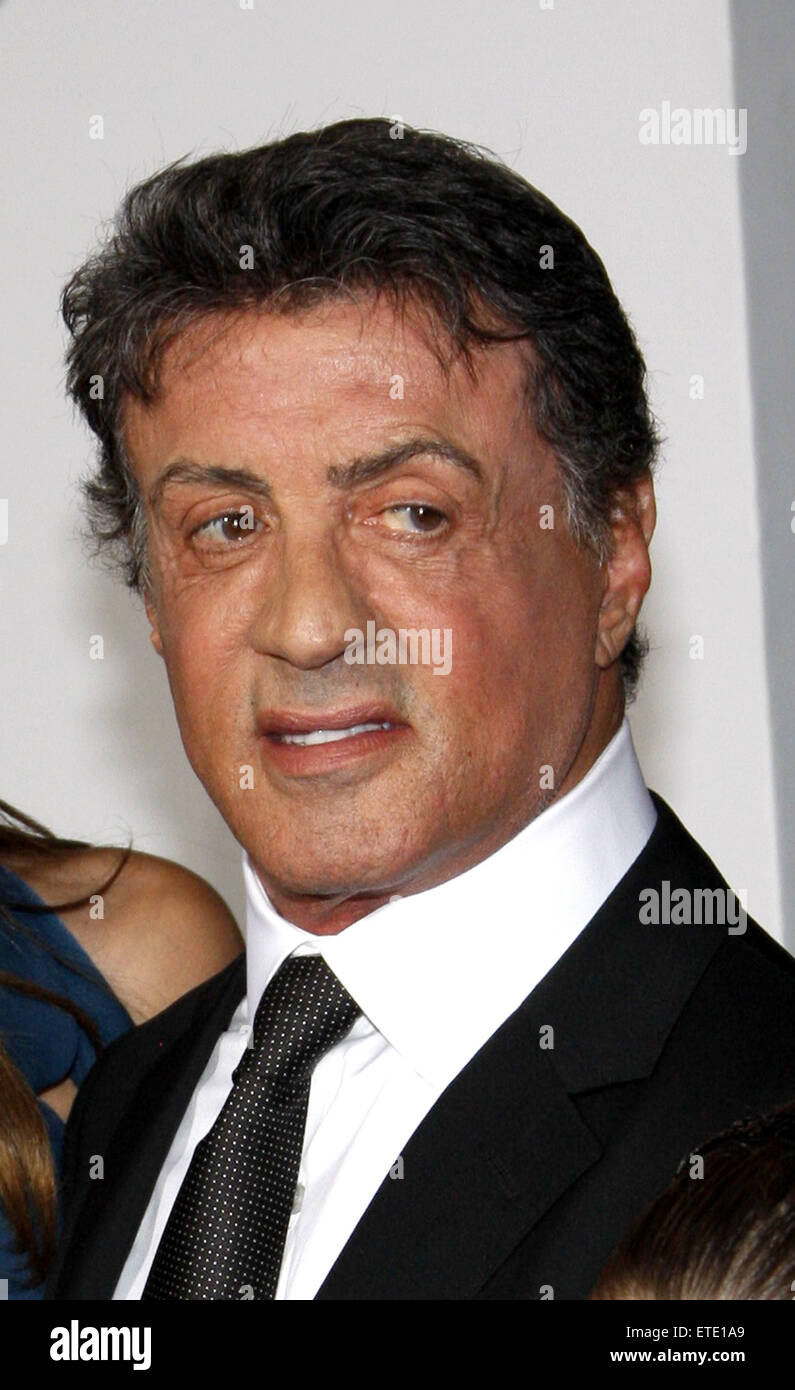 Sylvester Stallone At The Los Angeles Premiere Of The Expendables 2