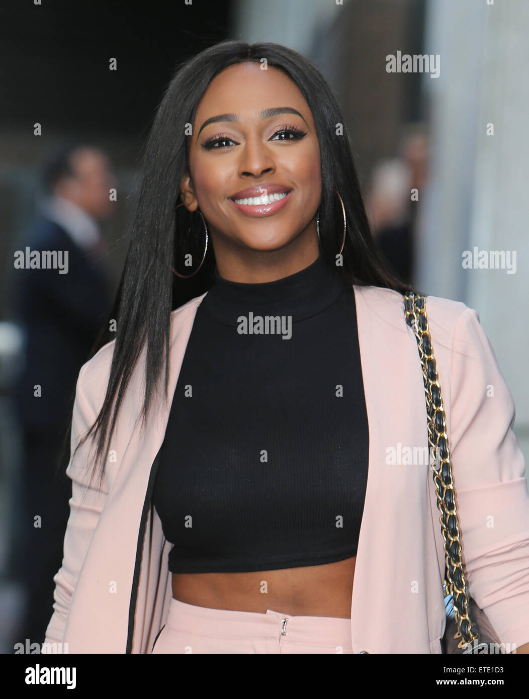Alexandra Burke outside the ITV Studios Featuring Alexandra Burke