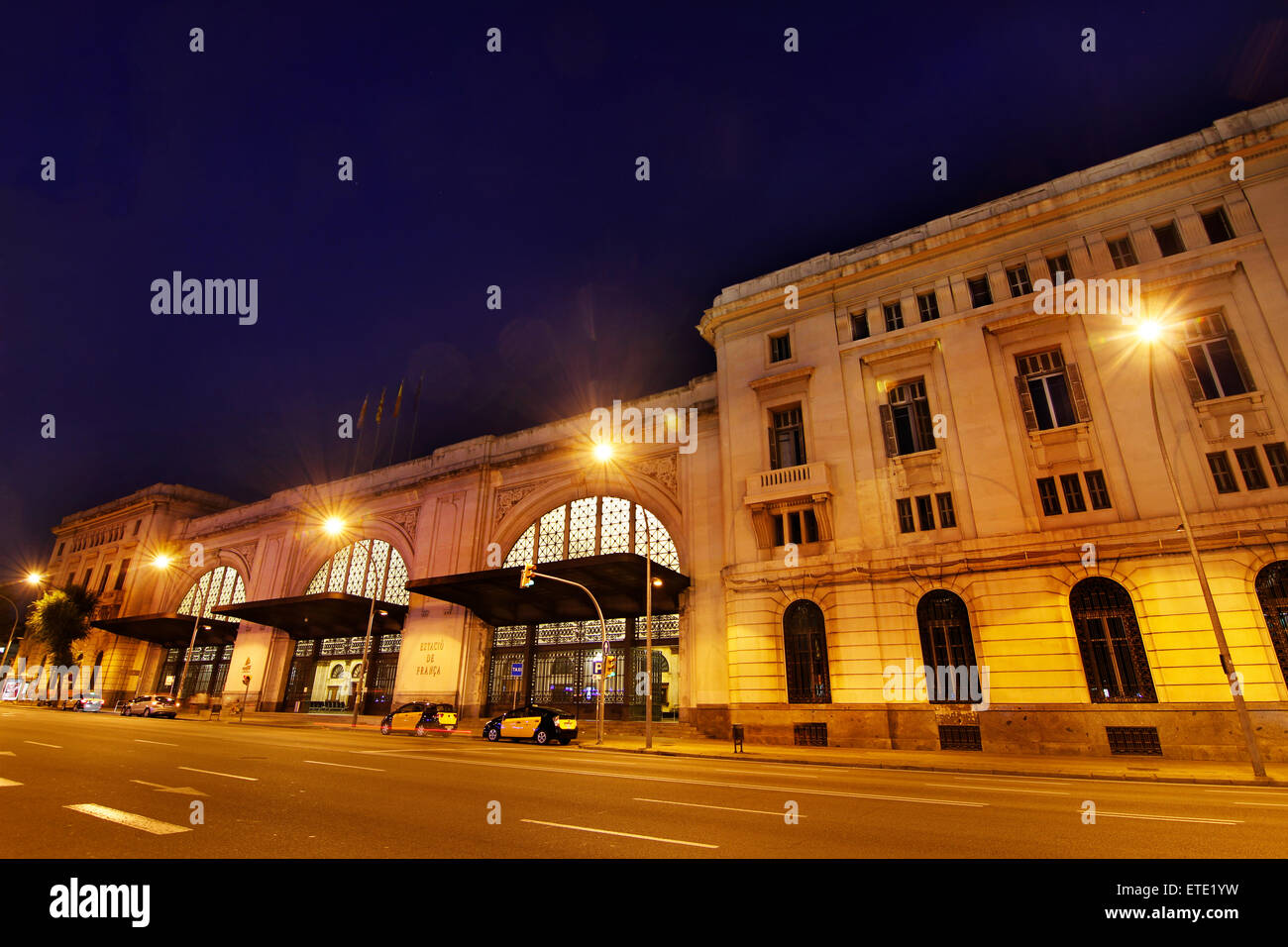 Estació de França. Railway station. 1929. Barcelona Stock Photo Alamy