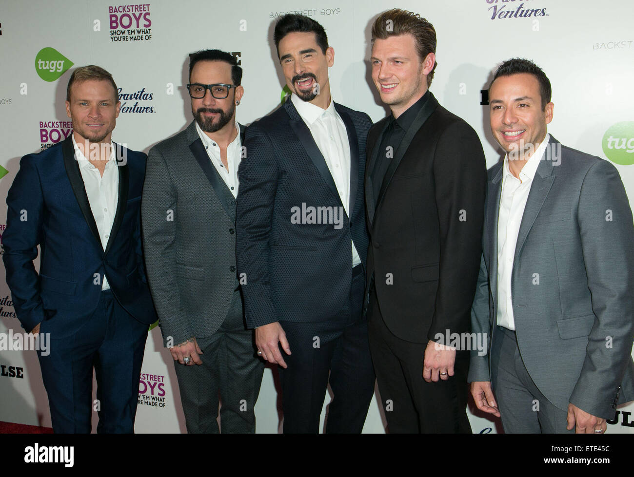 Celebrities attend Premiere Of Gravitas Ventures' 'Backstreet Boys