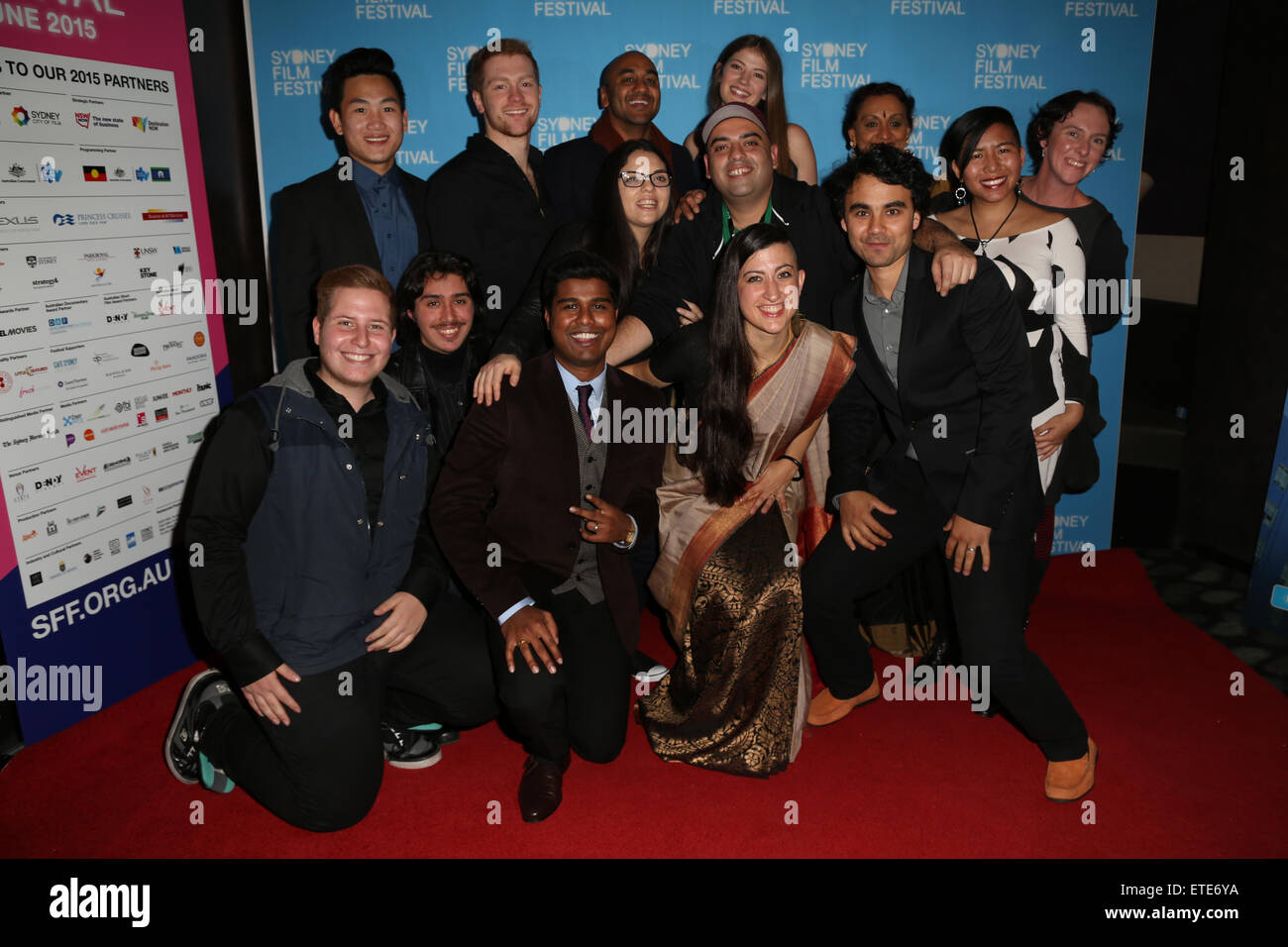 Sydney Film Festival World Premiere of Riz red carpet. Pictured: Directors  Guido Gonzalez and S. Shakthidharan Stock Photo - Alamy