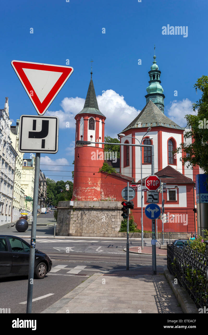 Liberec, North Bohemian town, Castle, Czech Republic Stock Photo