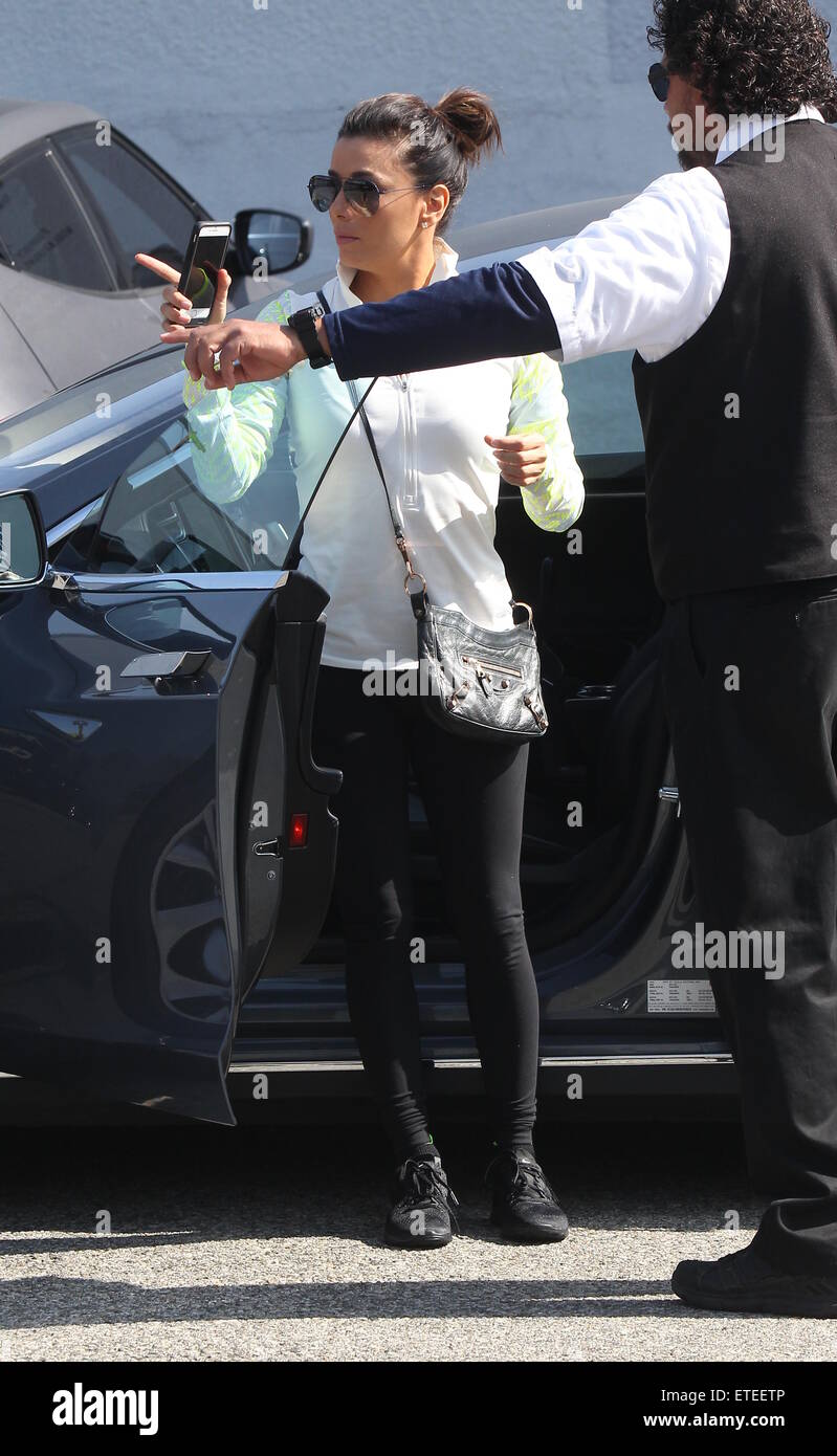 Eva Longoria shopping at Maxfields in West Hollywood Featuring: Eva