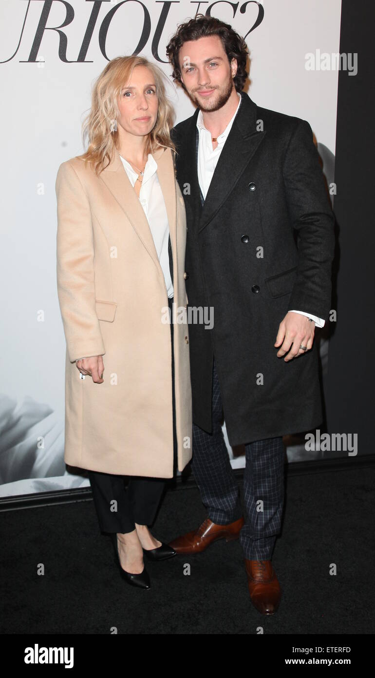 'Fifty Shades Of Grey' New York Fan First screening at Ziegfeld Theatre ...